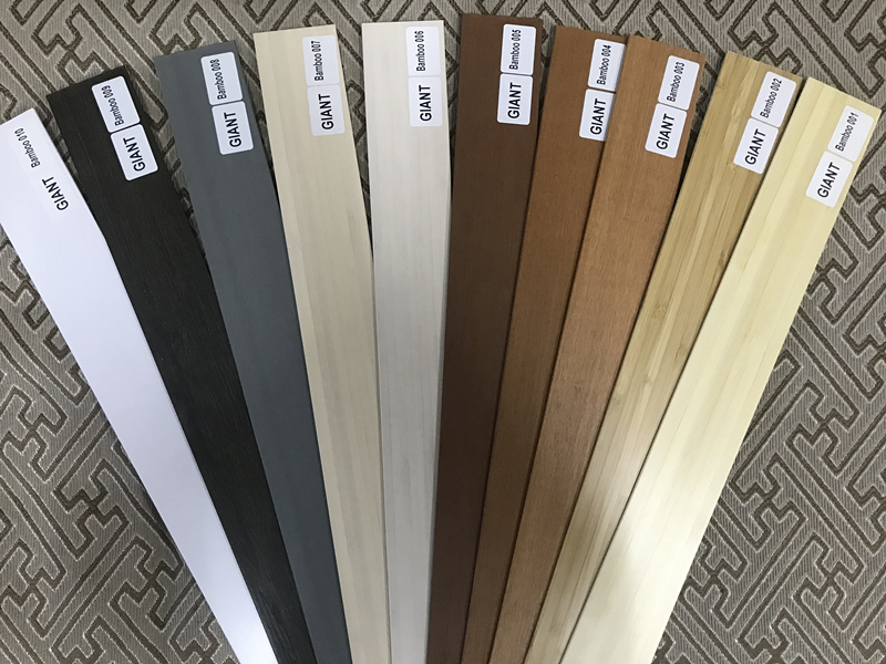 Bamboo slats